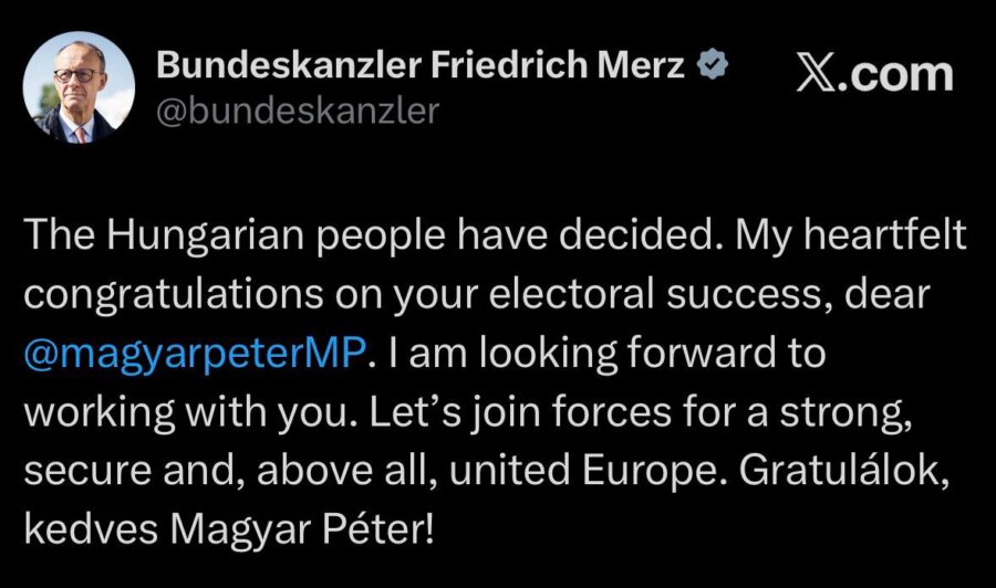 Ανακούφιση στην Ευρώπη για την ήττα Όρμπαν - Συγχαρητήρια μηνύματα στον Πέτερ Μαγιάρ