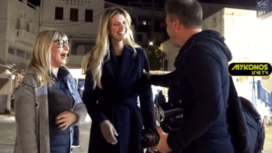 Μαίρη Βυτινάρος: Πάσχα στη Μύκονο με…ερωτήσεις για τον Φραγκολιά