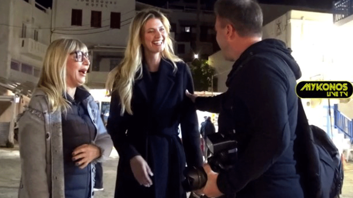 Μαίρη Βυτινάρος: Πάσχα στη Μύκονο με…ερωτήσεις για τον Φραγκολιά