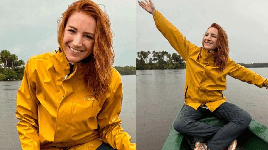 Στεφανία Γουλιώτη: Ευχήθηκε "Καλό Πάσχα" από...τον Αμαζόνιο