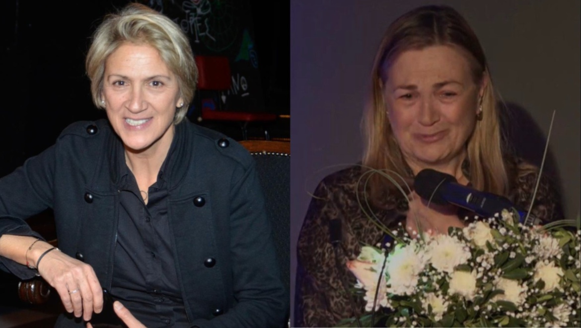 Καίτη Κωνσταντίνου: «Σπάραξε» η αδερφή της, Μαρία σε εκδήλωση για τον ένα χρόνο από το θάνατό της