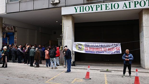 Σε εξέλιξη η κρίσιμη συνάντηση κτηνοτρόφων από την Λέσβο με την Κυβέρνηση - «Αδειάζουν τα χωριά μας»