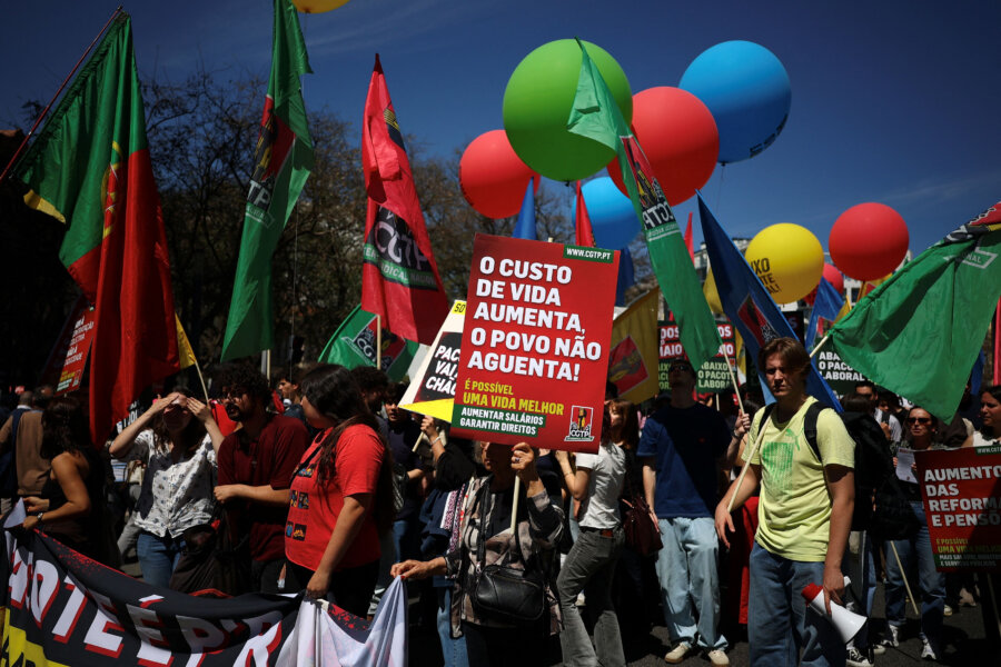 Πορτογαλία: Χιλιάδες διαδηλωτές κατά της σχεδιαζόμενης μεταρρύθμισης στην αγορά εργασίας