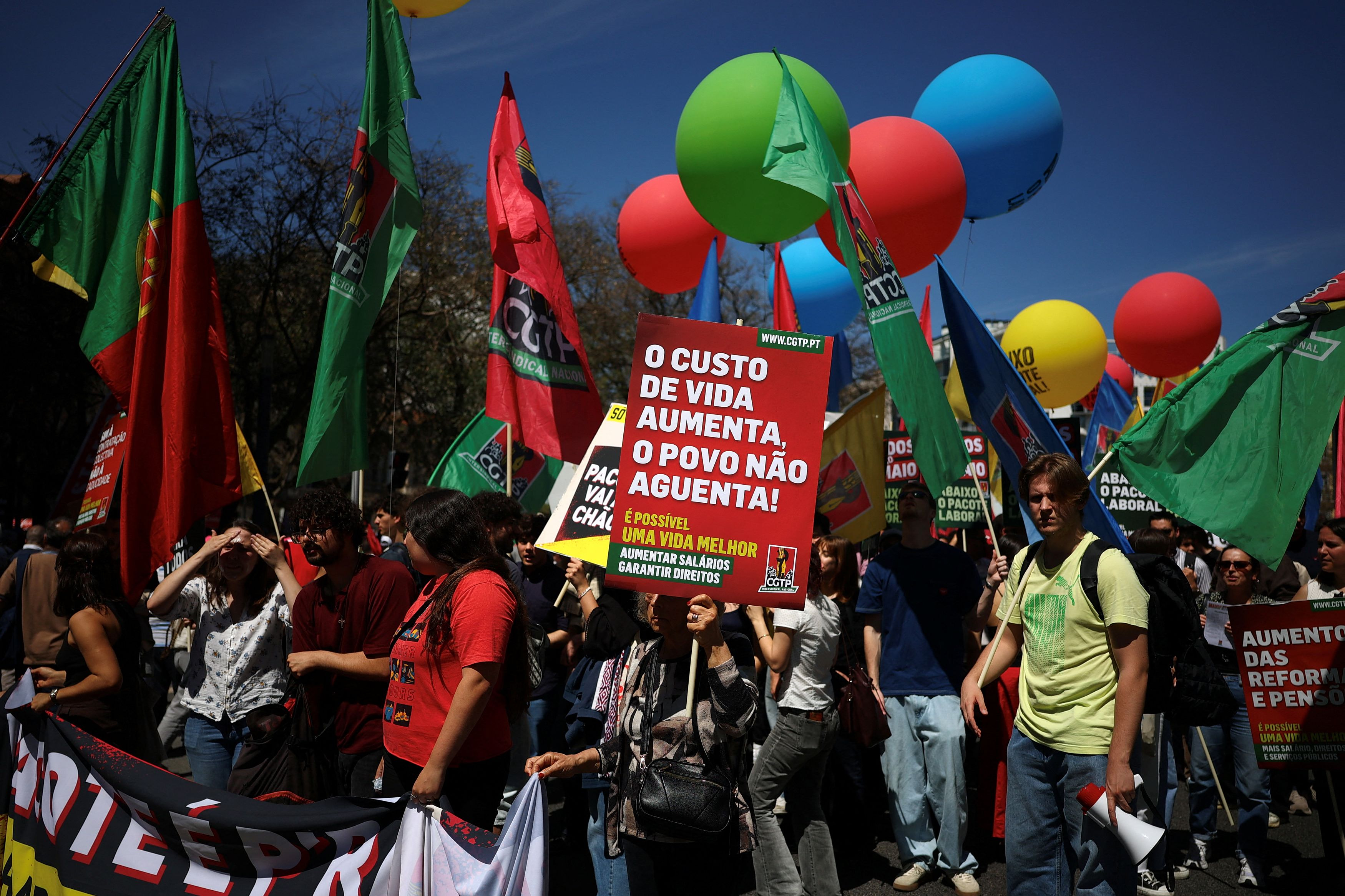 Πορτογαλία: Χιλιάδες διαδηλωτές κατά της σχεδιαζόμενης μεταρρύθμισης στην αγορά εργασίας