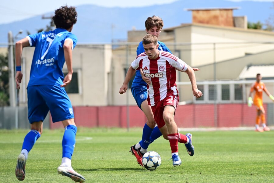 Ολυμπιακός Κ19 – Κηφισιά Κ19 1-0: Νίκη με Μίλισιτς οι Νέοι των «ερυθρόλευκων»