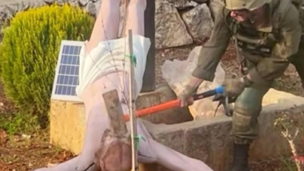 Παραδοχή από τον στρατό του Ισραήλ ότι μέλος του προκάλεσε φθορές σε άγαλμα του Ιησού στον Λίβανο