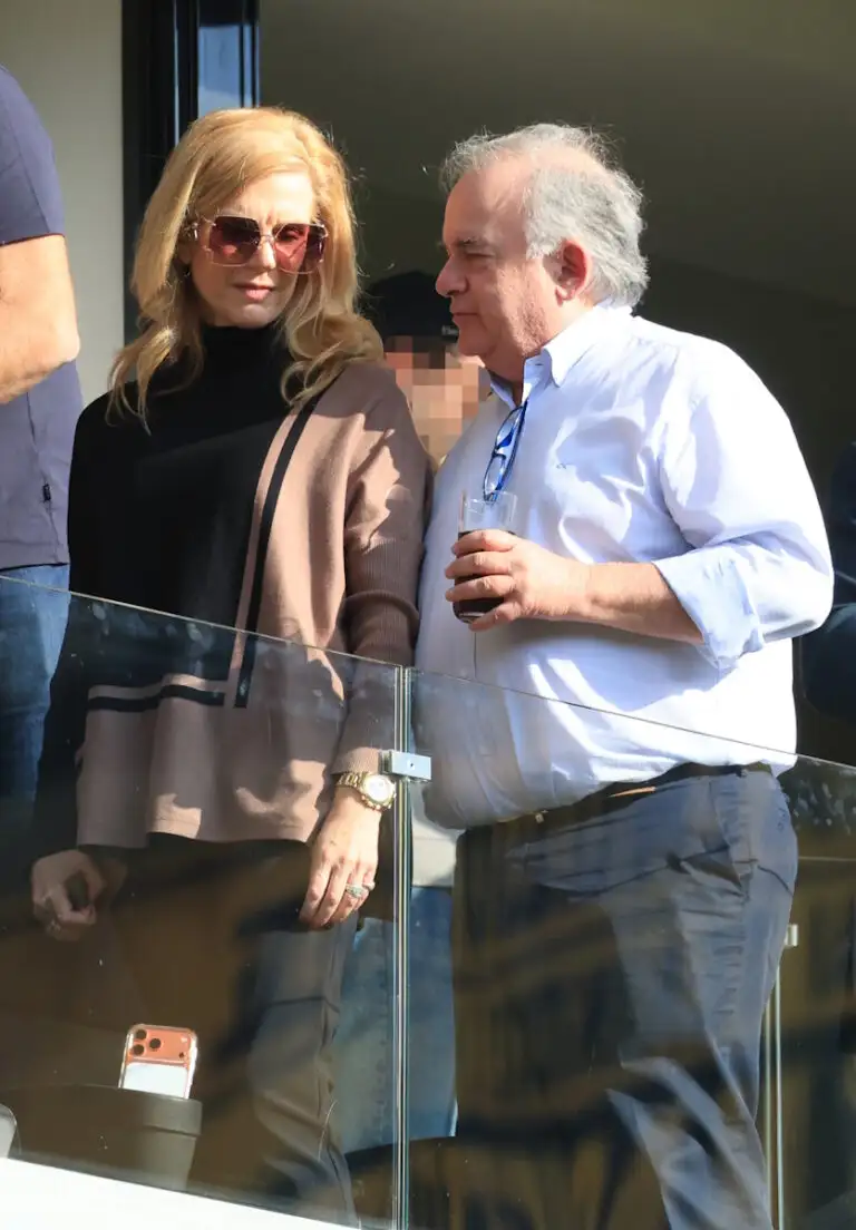 Έμυ Λιβανίου – Πέτρος Παππάς: Σπάνια εμφάνιση στις κερκίδες για το ερωτευμένο ζευγάρι