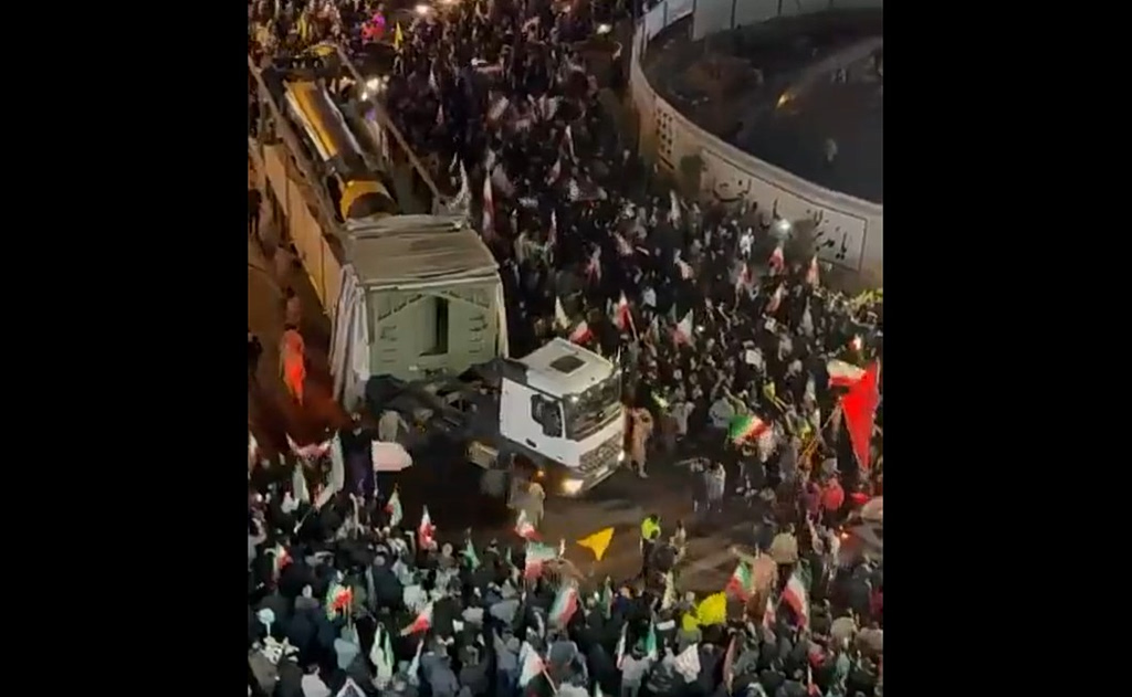 Συγκέντρωση με πύραυλο Τεχεράνη