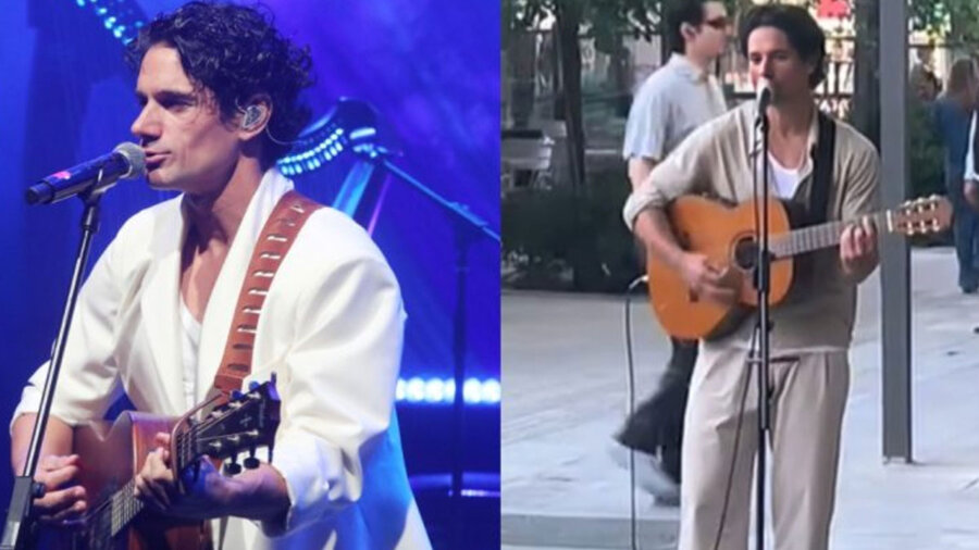 Πάνος Βλάχος: Βγήκε και τραγούδησε με την κιθάρα του στην Ερμού για να μαζέψει λεφτά!