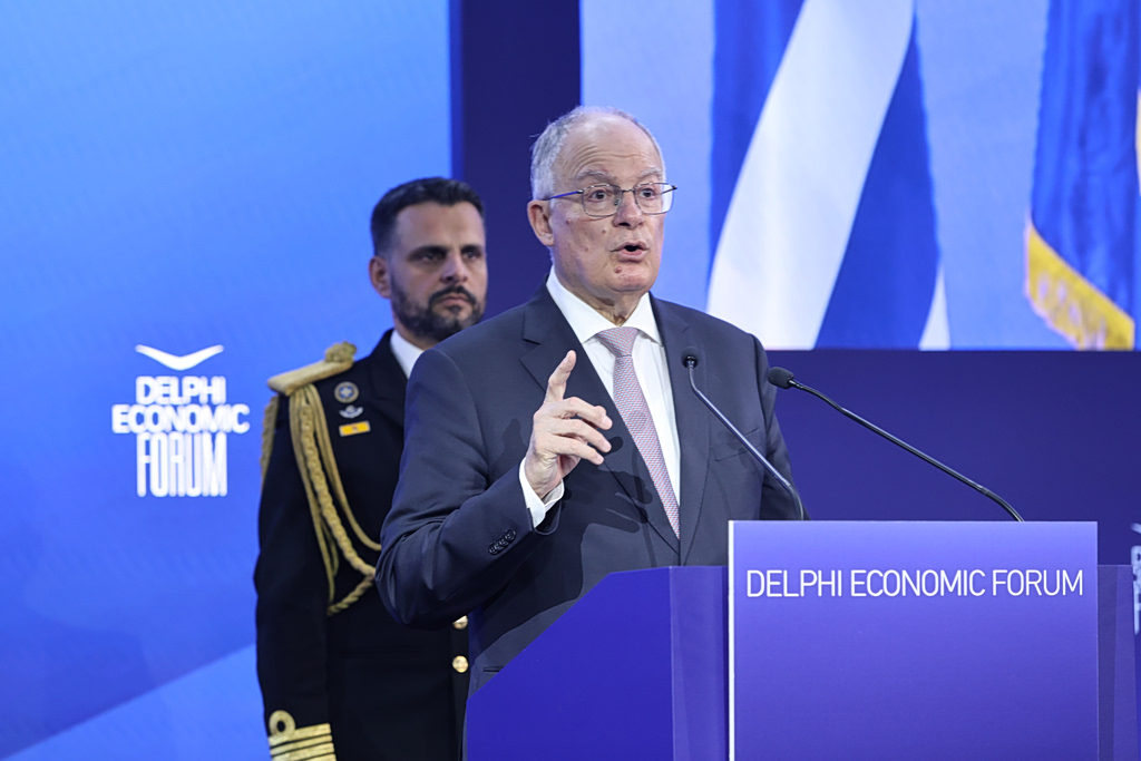 Φόρουμ Δελφών: «Να αποφευχθεί ο κίνδυνος κατακερματισμού της Δύσης» τόνισε ο Κωνσταντίνος Τασούλας