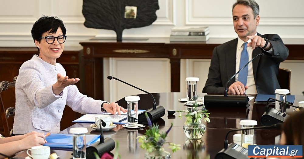 Συνάντηση πρωθυπουργού με τη Λετονή ομόλογό του