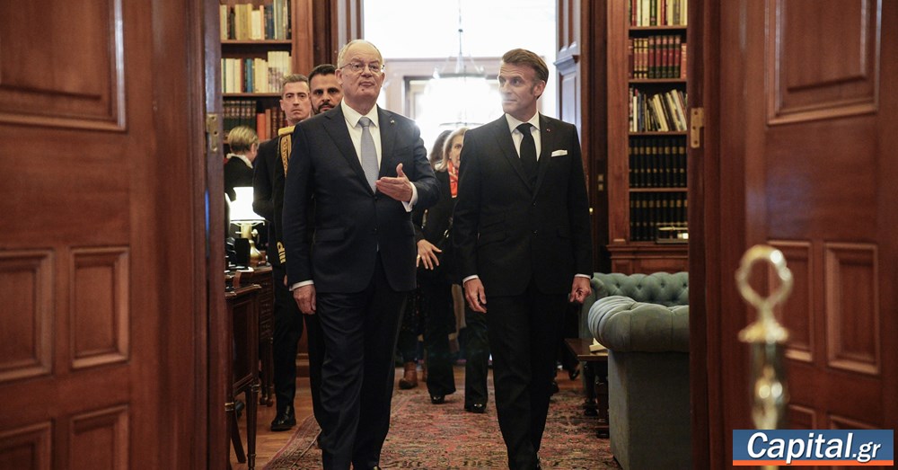 Συνάντηση Κ. Τασούλα - Εμ. Μακρόν: "Ιστορικοί οι δεσμοί Ελλάδας