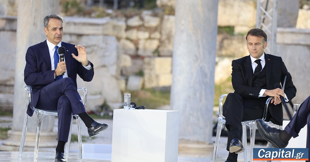 Μητσοτάκης και Μακρόν διευρύνουν τη στρατηγική σχέση Ελλάδας-Γαλλίας