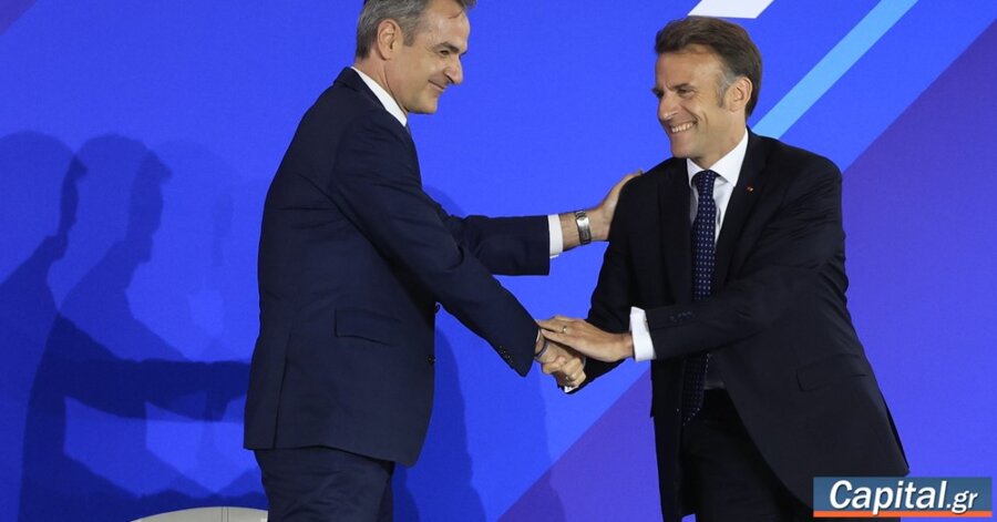 Μακρόν: Μοντέλο οικονομικής προόδου η Ελλάδα