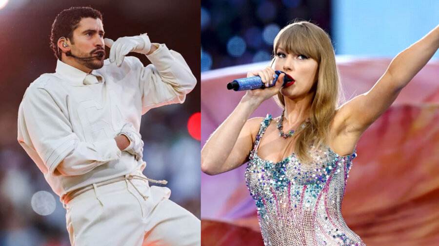 Οι "βασιλιάδες" των streams: Taylor Swift και Bad Bunny στην κορυφή του Spotify