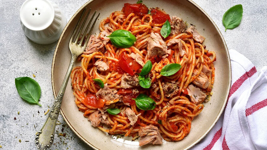 Ζυμαρικά με τόνο - Έτοιμα σε λιγότερο από 20 λεπτά