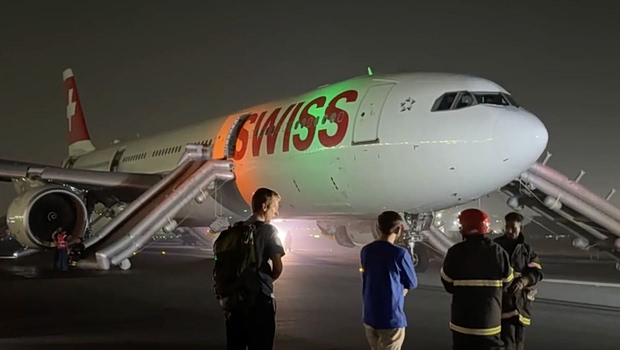 Ινδία: Πανικός σε πτήση της Swiss Air όταν πήρε φωτιά κινητήρας κατά την τροχοδρόμηση - Έξι τραυματίες