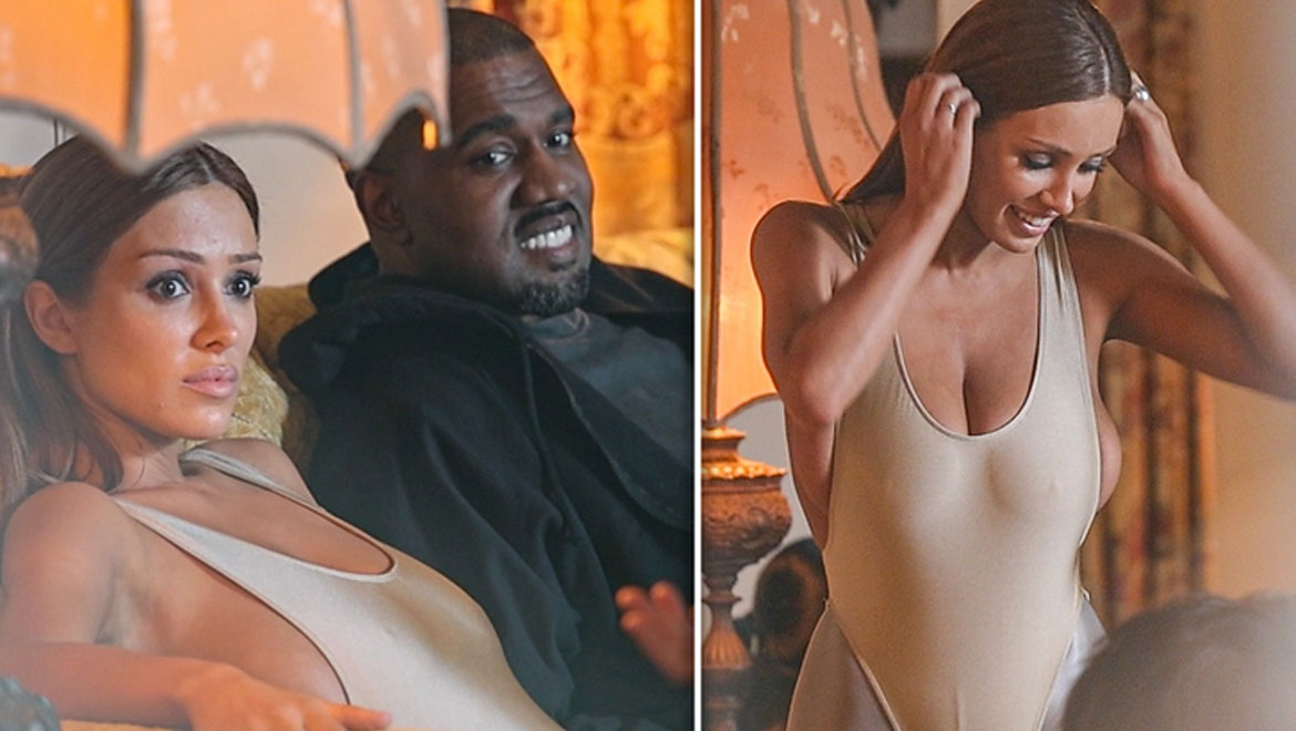 Η Bianca Censori μαγνητίζει τα βλέμματα με διάφανο κορμάκι και καλσόν - Η νέα βραδινή έξοδος με τον Kanye West