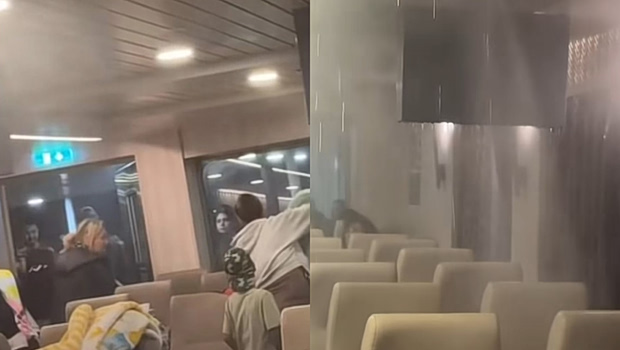 Χάος στο πλοίο «Νήσος Σάμος»: Άναψαν τσιγάρο σε εσωτερικό χώρο και ενεργοποιήθηκε το σύστημα πυρόσβεσης