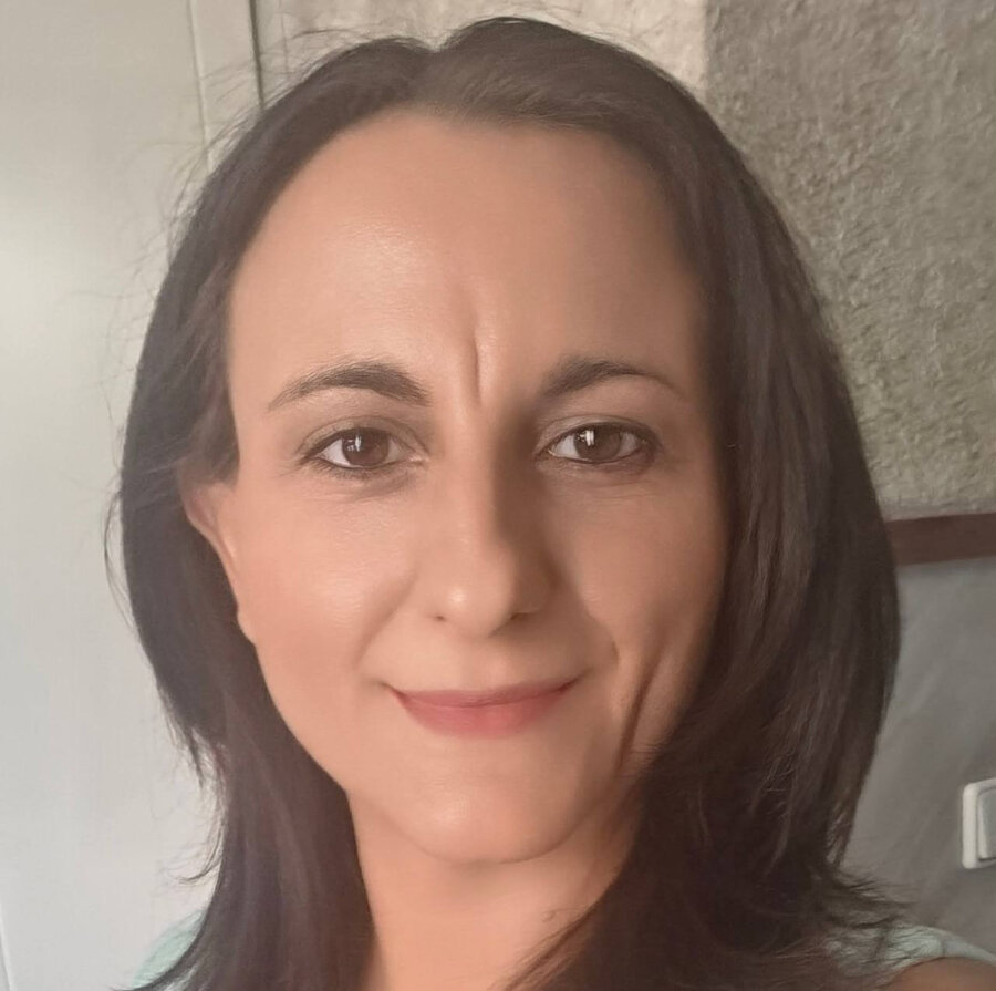 Η κα Χρυσούλα Δεμερτζή.