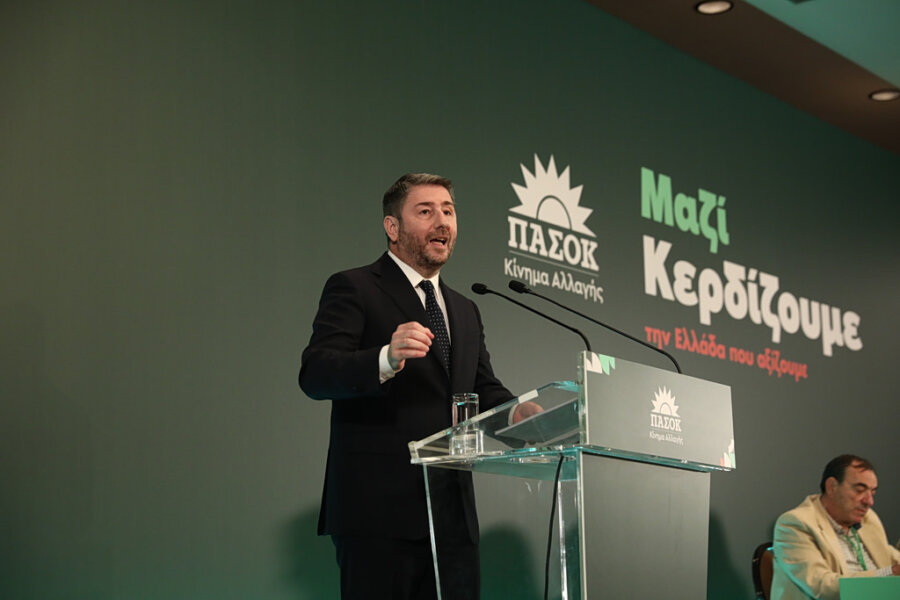 Ανδρουλάκης: Μόνο το ΠΑΣΟΚ μπορεί να κάνει παρελθόν την κυβέρνηση Μητσοτάκη – Επίθεση σε Τσίπρα, τι είπε για υποκλοπές