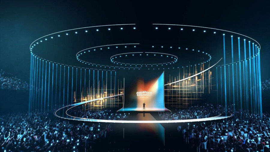 Eurovision 2026: Η πρώτη εικόνα από τη σκηνή στη Βιέννη