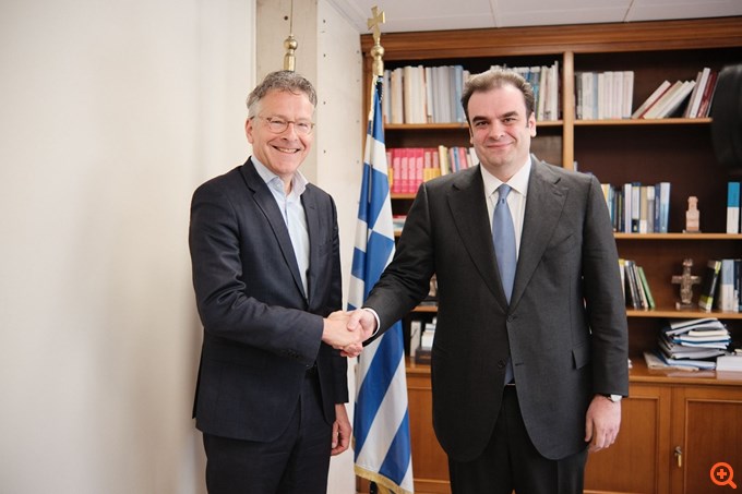 Ντάισελμπλουμ: Με κάνει περήφανο ότι ο Έλληνας υπουργός Οικονομικών προεδρεύει πλέον του Eurogroup - Συνάντηση με K. Πιερρακάκη