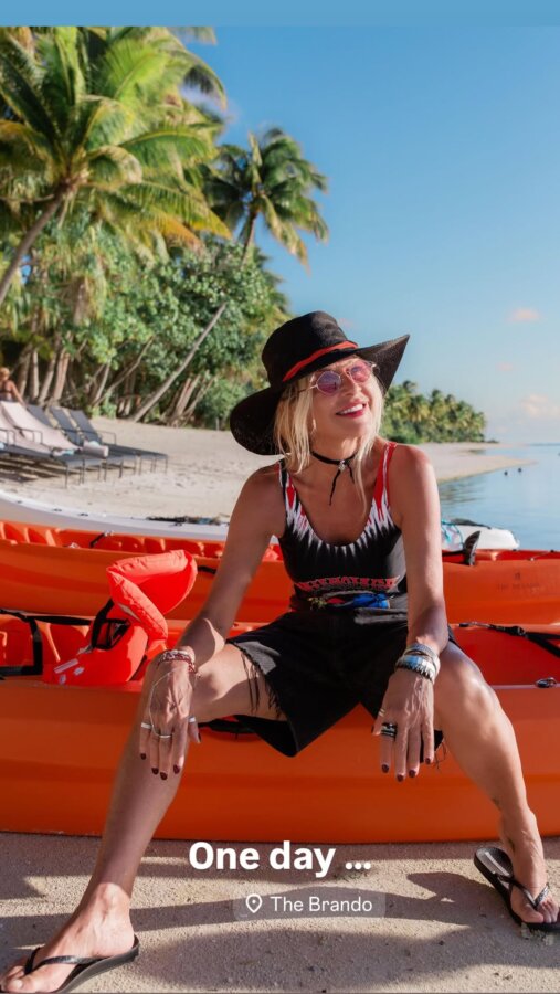 Άννα Βίσση: Στη Γαλλική Πολυνησία με τη Δήμητρα Κούστα