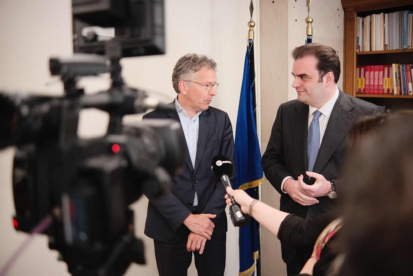 Κυριάκος Πιερρακάκης: Συναντήθηκε με τον Γερούν Ντάισελμπλουμ - Τι συζήτησαν - Οικονομικός Ταχυδρόμος