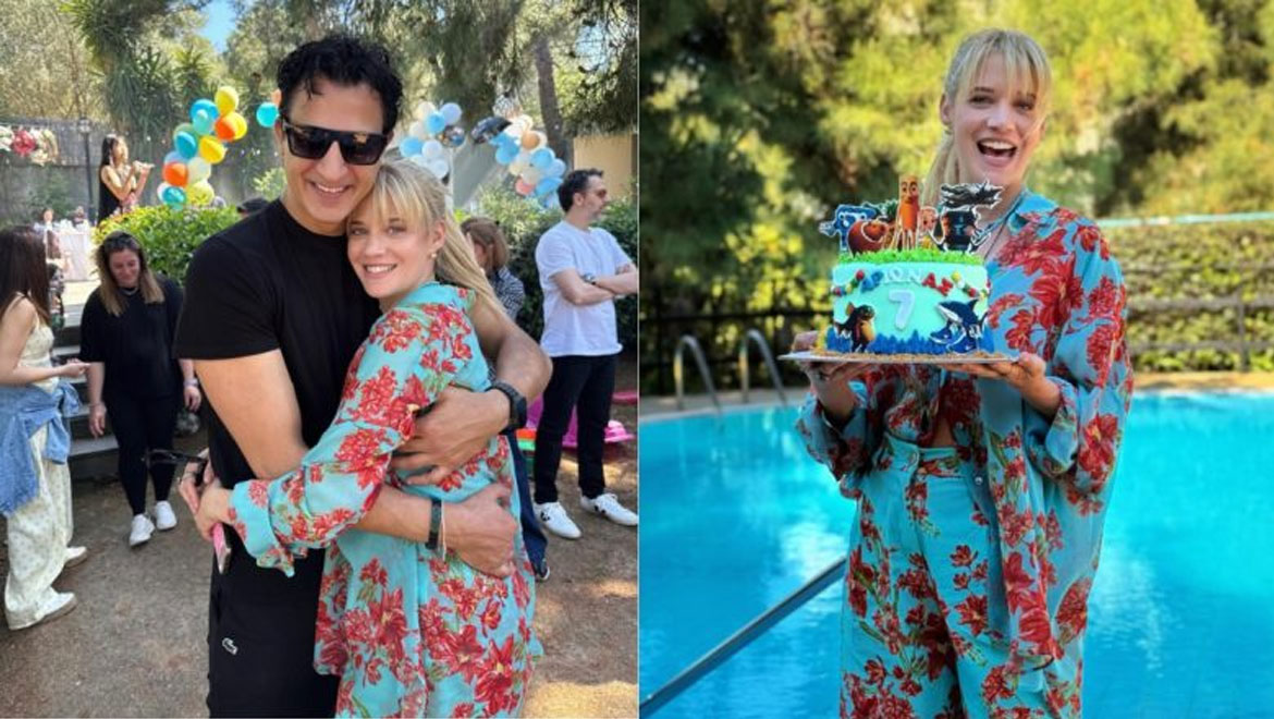 Δήμος Αναστασιάδης - Τζένη Θεωνά: Το πάρτι για τα 7α γενέθλια του γιου τους, Αρίωνα