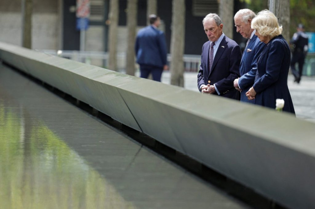 Ο βασιλιάς Κάρολος και η βασίλισσα Καμίλα τίμησαν τα θύματα της 11ης Σεπτεμβρίου στη Νέα Υόρκη