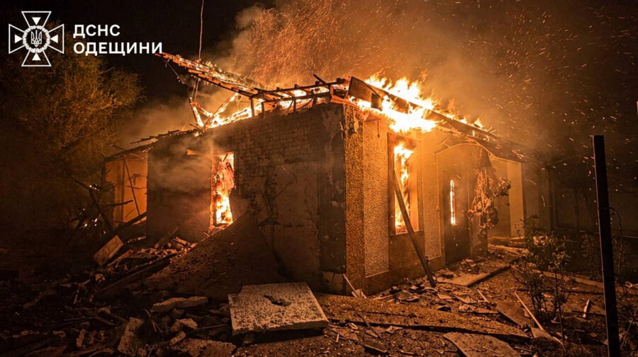 Ουκρανία: Ρωσικά drones επιτέθηκαν κατά τη διάρκεια της νύχτας στην Οδησσό - Τουλάχιστον 18 τραυματίες