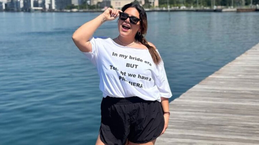 Δανάη Μπάρκα: Οι φήμες για εγκυμοσύνη μετά την επιβεβαίωση του γάμου της με τον Φάνη Μπότση