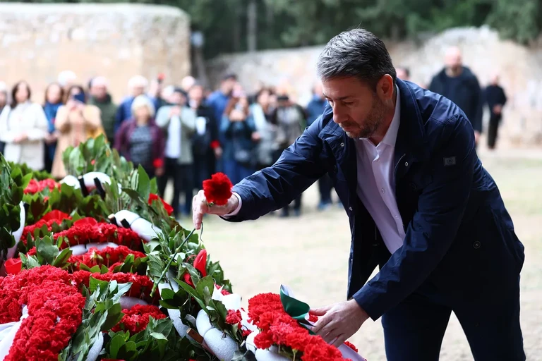 Ο πρόεδρος του ΠΑΣΟΚ Νίκος Ανδρουλάκης
