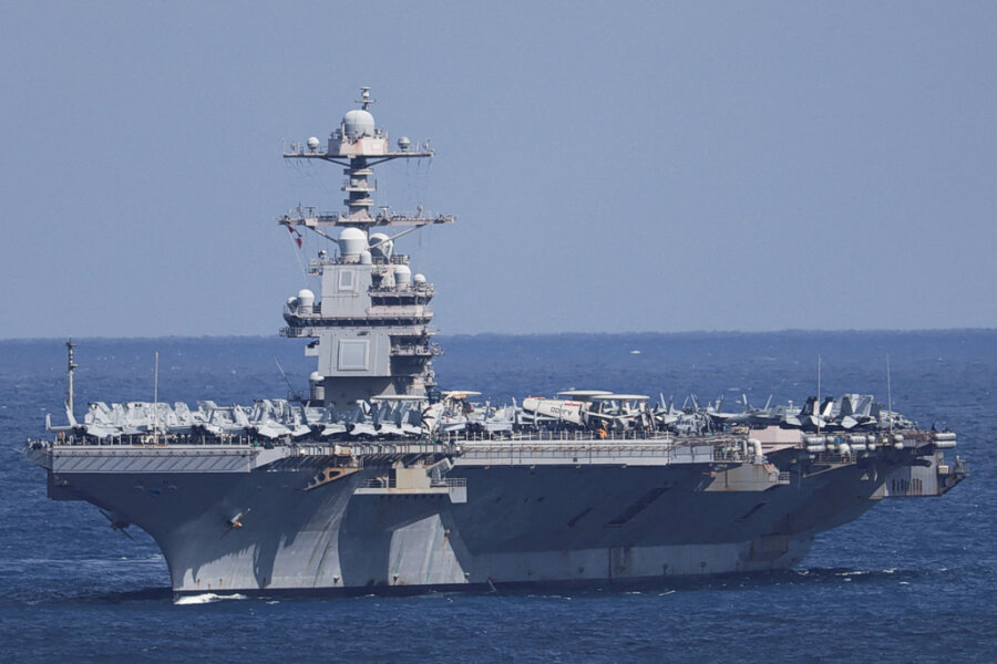 USS Gerald Ford στη Μεσόγειο