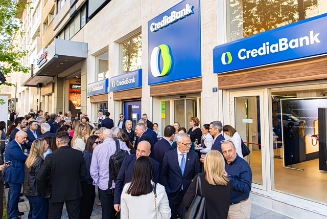 CrediaBank: Εγκαίνια για το κατάστημα Νέας Εμπειρίας της Πανεπιστημίου - Οικονομικός Ταχυδρόμος