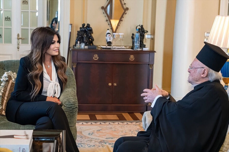 Ανάρτηση Γκίλφοϊλ: «Βαθιά ουσιαστική» η συνάντηση με τον Οικουμενικό Πατριάρχη Βαρθολομαίο