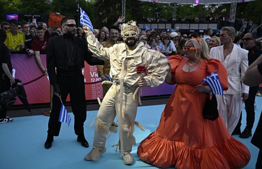Eurovision Turquoise Carpet opening ceremony