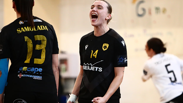 ΑΕΚ - ΠΑΟΚ 37-36: Προβάδισμα τίτλου για την Ένωση, έκανε το 1-0 στους τελικούς του πρωταθλήματος (vid)