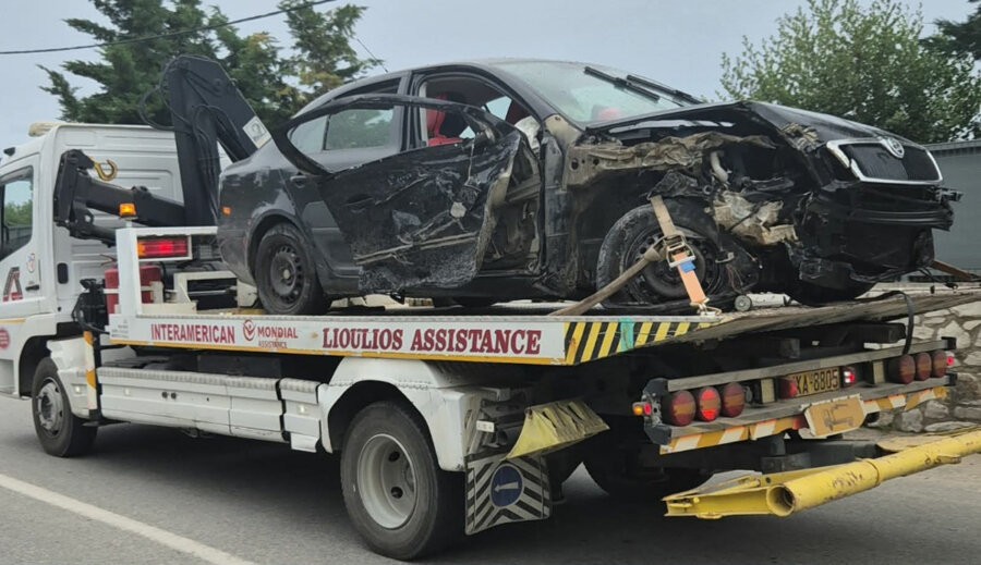Σοβαρό τροχαίο στη Σκιάθο με δύο τραυματίες - Μεταφέρθηκαν στην Αθήνα με C-130