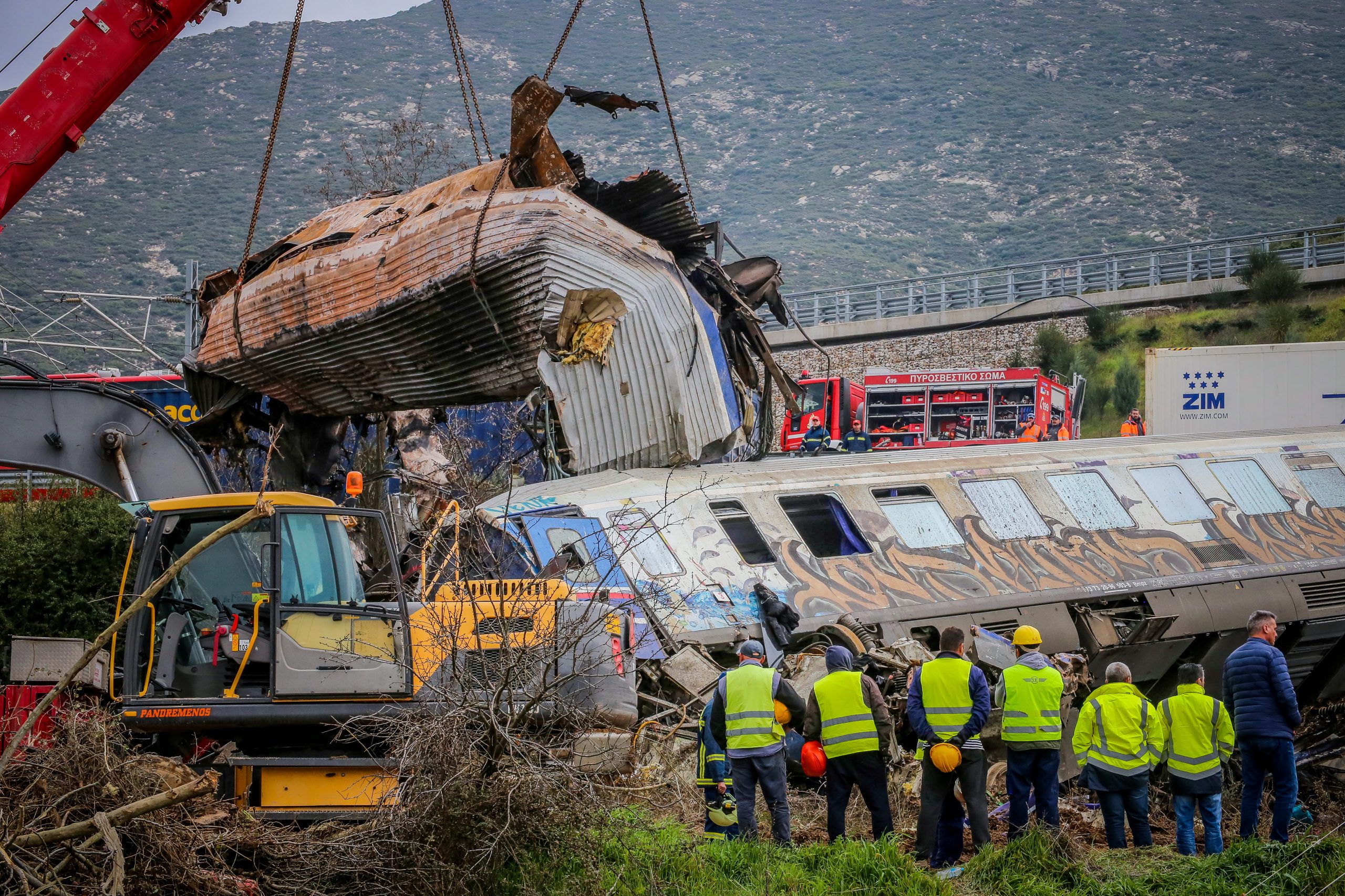 ΣΙΔΗΡΟΔΡΟΜΙΚΟ ΔΥΣΤΥΧΗΜΑ ΣΤΑ ΤΕΜΠΗ (ΛΕΩΝΙΔΑΣ ΤΖΕΚΑΣ /EUROKINISSI)