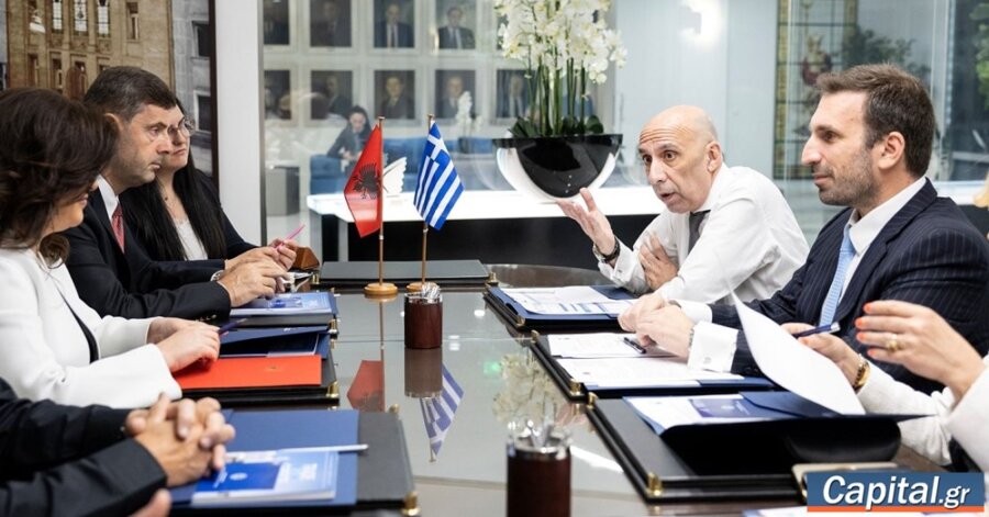 "Οι προοπτικές συνεργασίας Ελλάδας και Αλβανίας εκτείνονται...