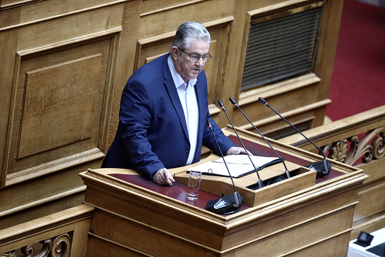 Κουτσούμπας: Η συγκάλυψη είναι η καθημερινή σας ενασχόληση - Το ΚΚΕ αποχωρεί
