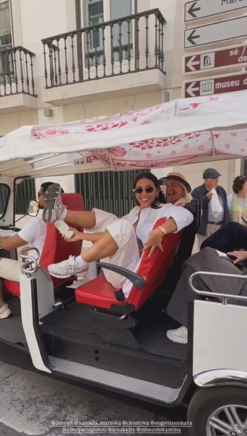 Αθηνά Οικονομάκου: Το bachelorette στη Λισαβόνα μετά το γάμο