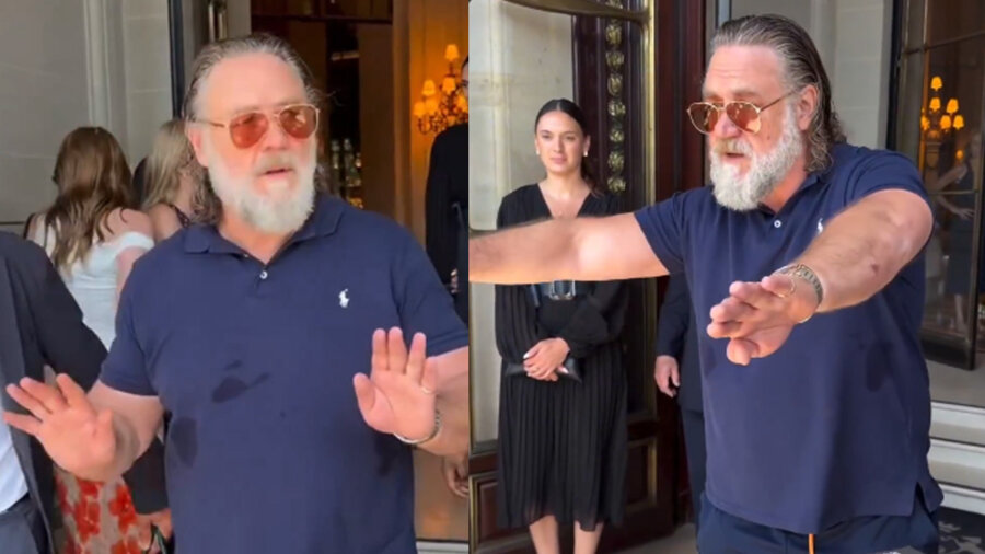 Russell Crowe: Ένταση με θαυμαστές έξω από ξενοδοχείο