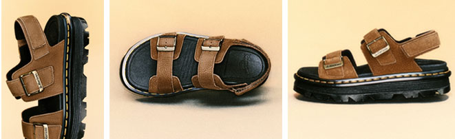 Το νέο Zebzag Sandal της Dr. Martens επαναπροσδιορίζει το καλοκαιρινό footwear