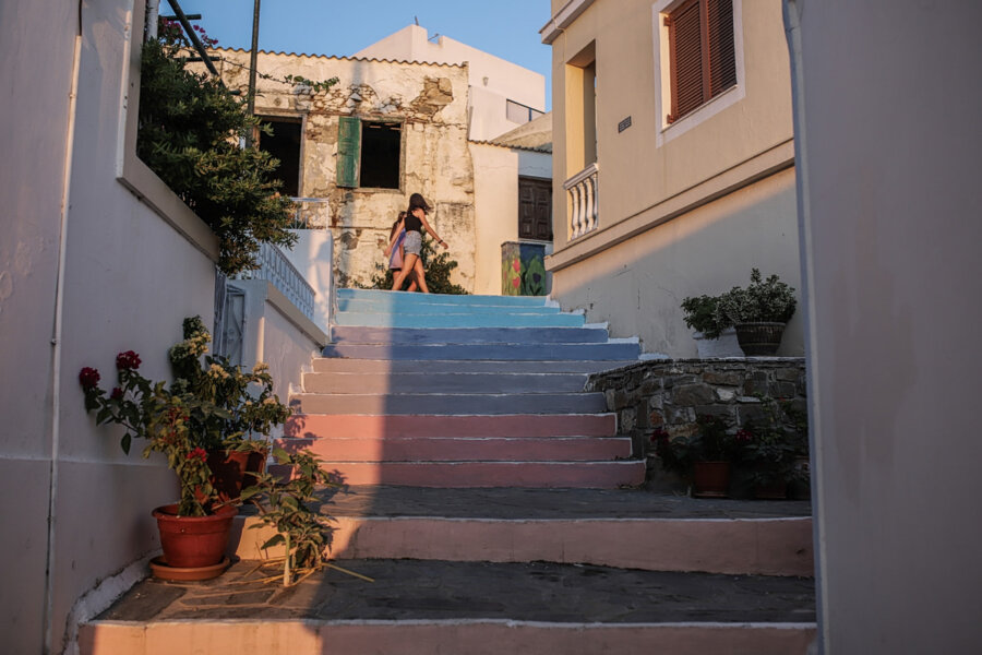 εικόνα που δείχνει άποψη του χωριού Πυλές Καρπάθου