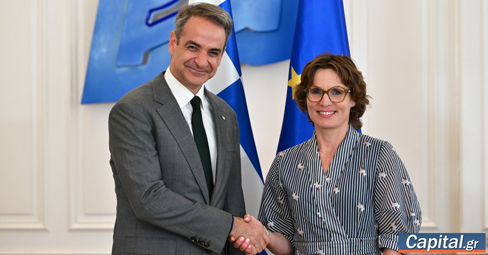 Συνάντηση Κ. Μητσοτάκη με την Ευρωπαία Επίτροπο Περιβάλλοντος με επίκεντρο...