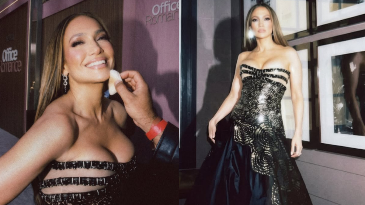 Jennifer Lopez: Η εμφάνιση στο κόκκινο χαλί με Versace