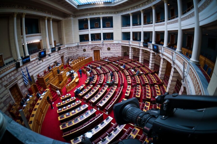 Αίθουσα Ελληνικής Βουλής